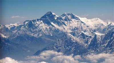 ​世界陆地的最高点：珠穆朗玛峰（海拔8848.86米）