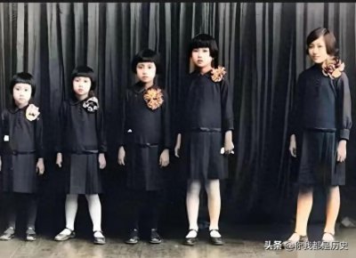 ​1927年，蒋英和4姐妹的合影，天生丽质，命运各不相同！