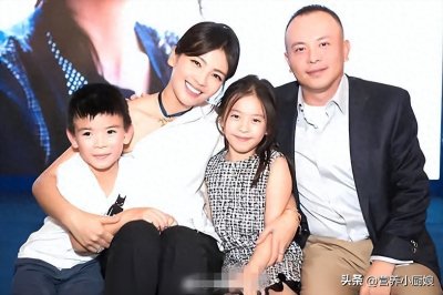 ​刘涛晒全家照！14岁女儿貌美如花像妈妈，8岁儿子儒雅帅气像爸爸