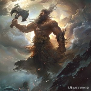 ​神话传说，盘古开天辟地