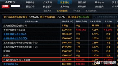 ​刚刚！中东大佬抄底A股，科威特投资局重仓股泄露，买进十大股东