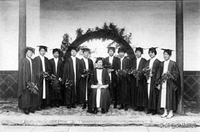 民国时期金陵女子大学教学生活剪影