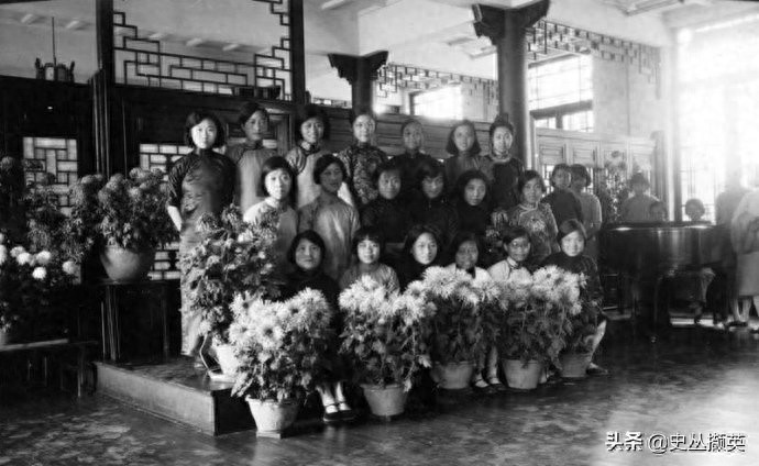 民国时期金陵女子大学教学生活剪影