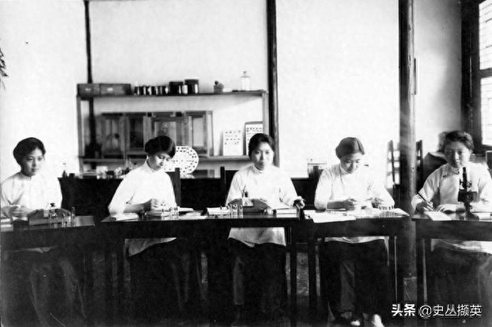 民国时期金陵女子大学教学生活剪影