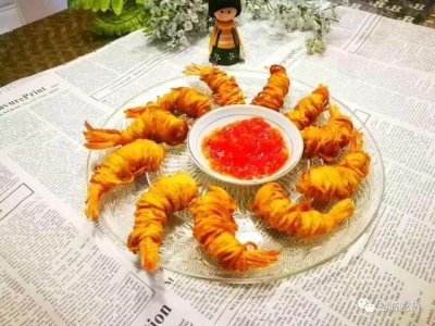 ​直播看馋了奉上这道红遍大江南北千丝万缕面线虾的家庭做法