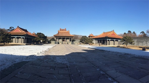 沈阳名胜古迹之一，皇家陵寝清昭陵