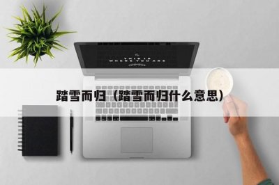 ​踏雪而归（踏雪而归什么意思）
