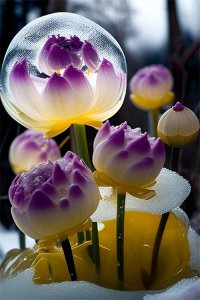 ​绝美雪莲壁纸图分享给大家