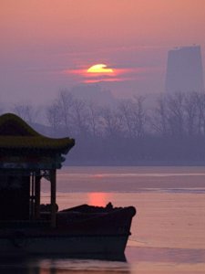 ​大年初五红日喷薄，带来美景与祝福