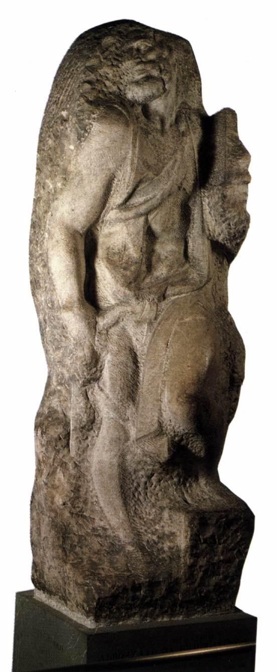 米开朗基罗素描作品（米开朗基罗的绘画）(4)