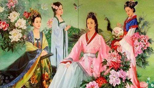 貂蝉沉鱼落雁闭月羞花中的闭月指谁,闭月羞花,沉鱼落雁分别指谁?图4