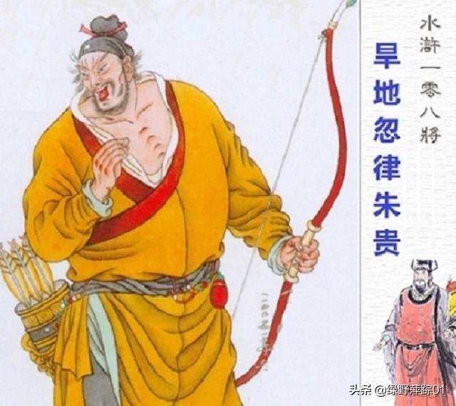 朱贵旱地忽律绰号的来源（朱贵为什么叫旱地忽律）