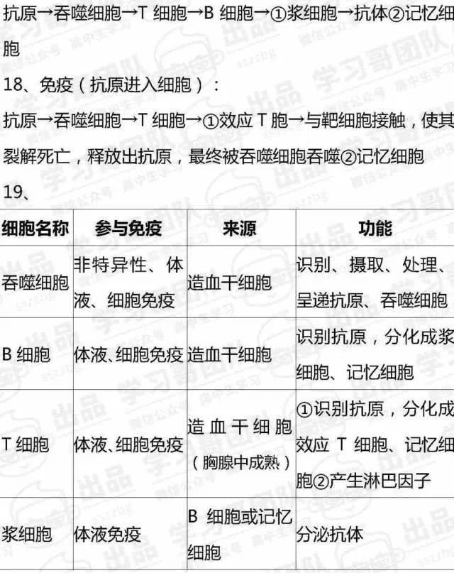 预习必备！高中生物必修三知识点全汇总