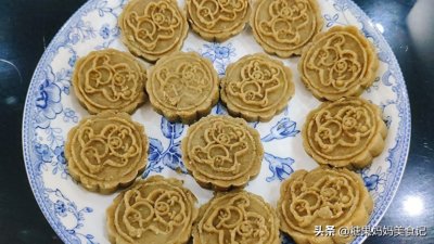 ​夏日点心绿豆糕，有个平底锅在家就能做，成本不到10块钱