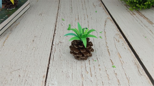 松果还能这样玩，3分钟diy制作漂亮逼真的菠萝！简单易学手工教程