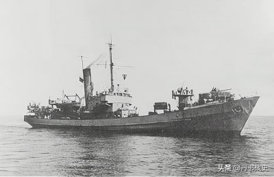 ​二战德国前哨船，一群被武装起来的渔船、游艇