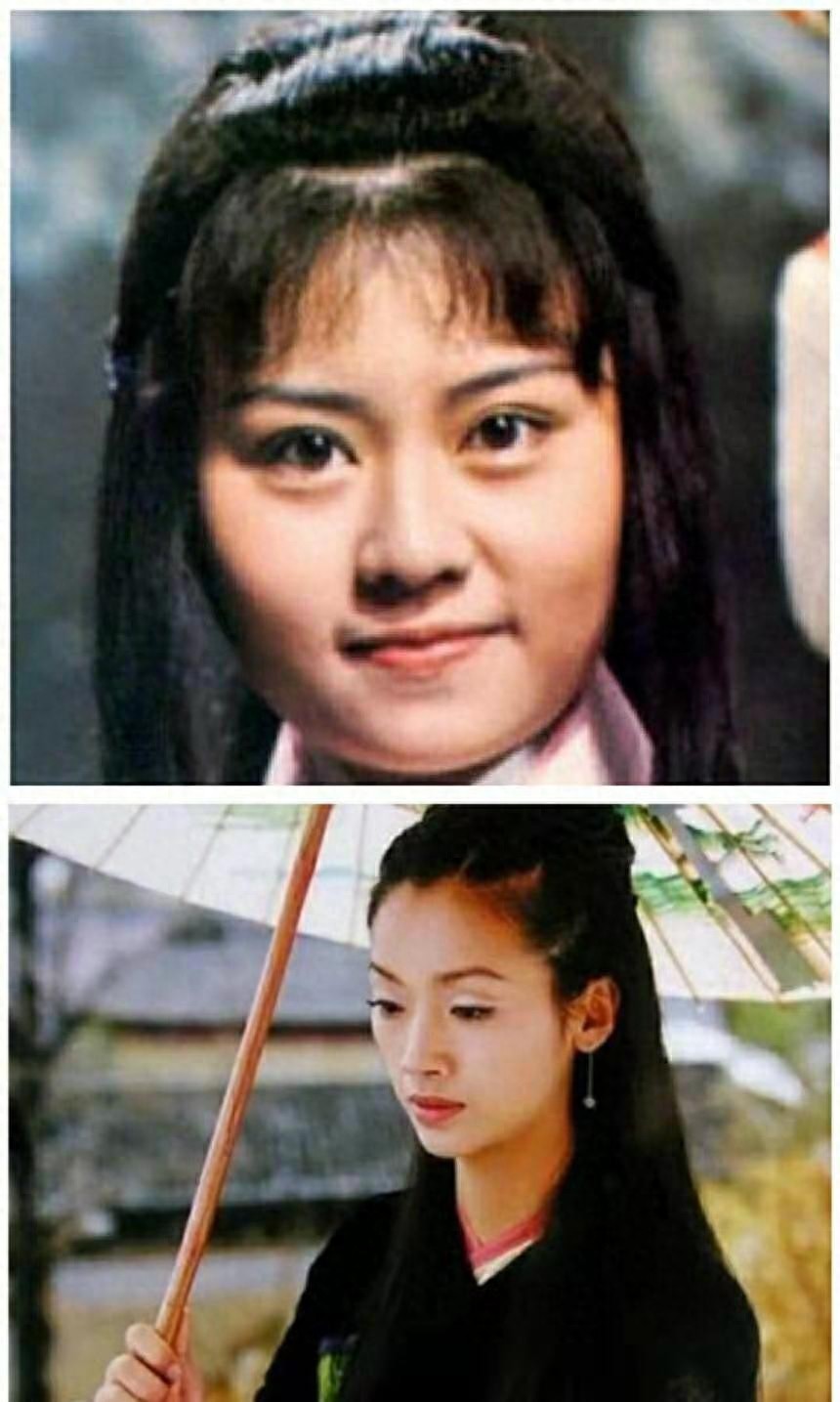 历代小龙女大集合，哪一版的小龙女是你心中永远的白月光？