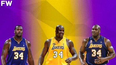 ​沙奎尔·奥尼尔承认，在湖人队第三次夺冠期间他的体重超过了 400 磅