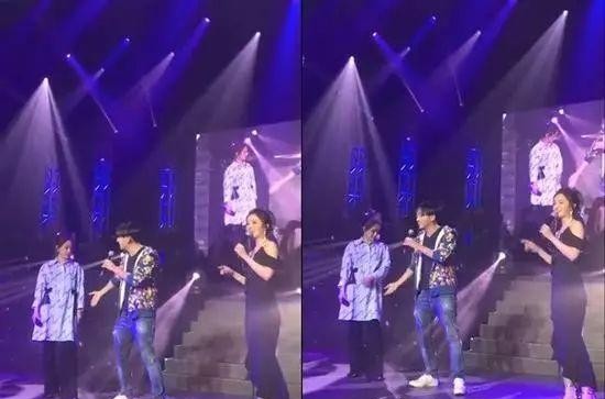 男粉丝想牵手阿娇被拒（女神的手可不是好牵的）