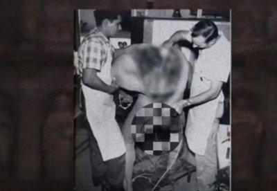 ​暗网流传照片的真相：掏空内脏植入机器的人？生化人?