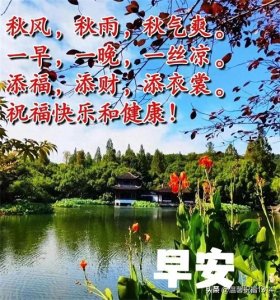 ​清新唯美早上好问候图片