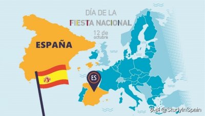 ​10月12日西班牙国庆日，看看西班牙的国旗、国徽和国歌的演变